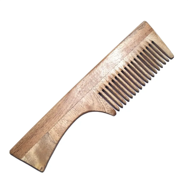 wooden comb